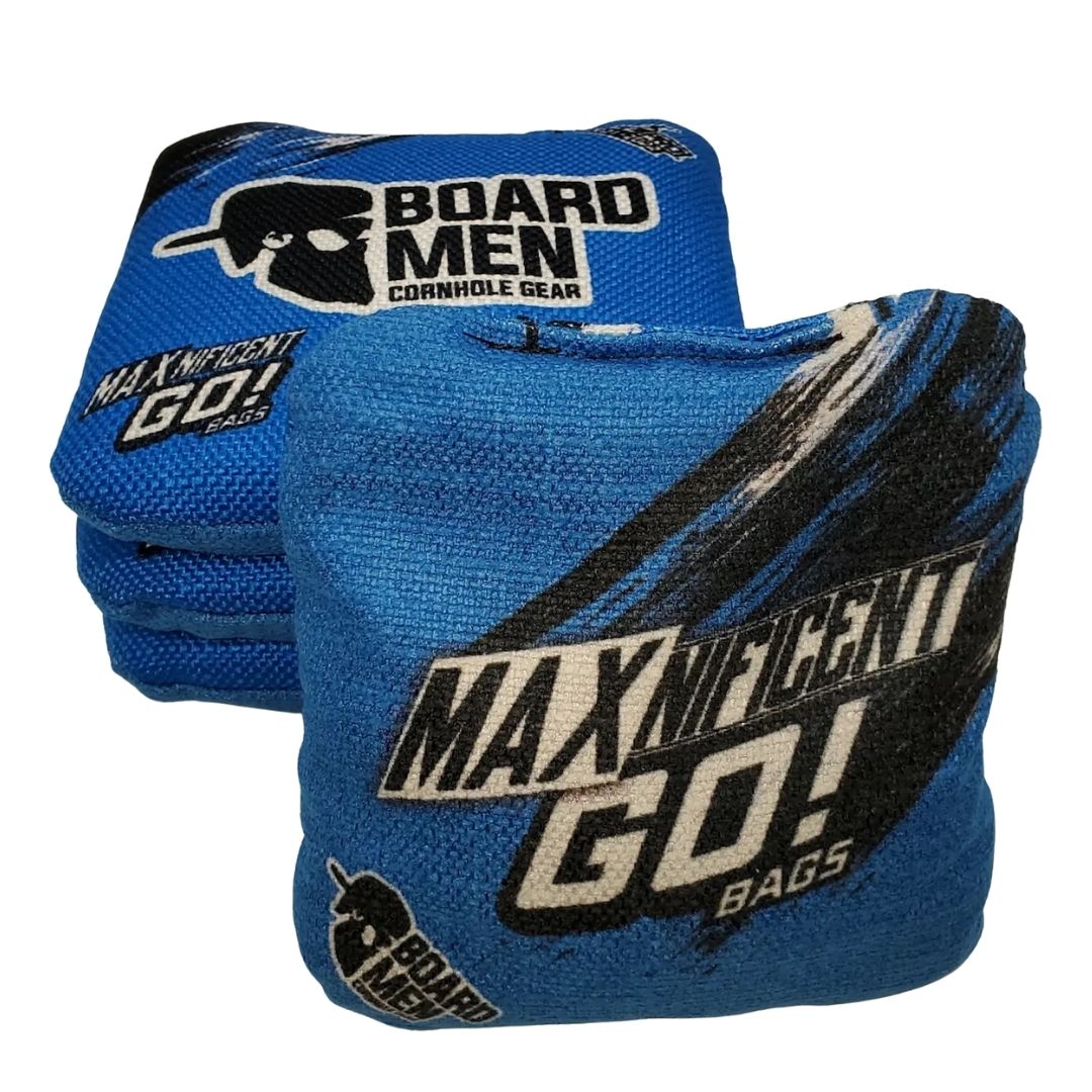 Maxnificent Go Board Men Cornhole Bag Acl Pro Stamp 2021 2022 Blue 